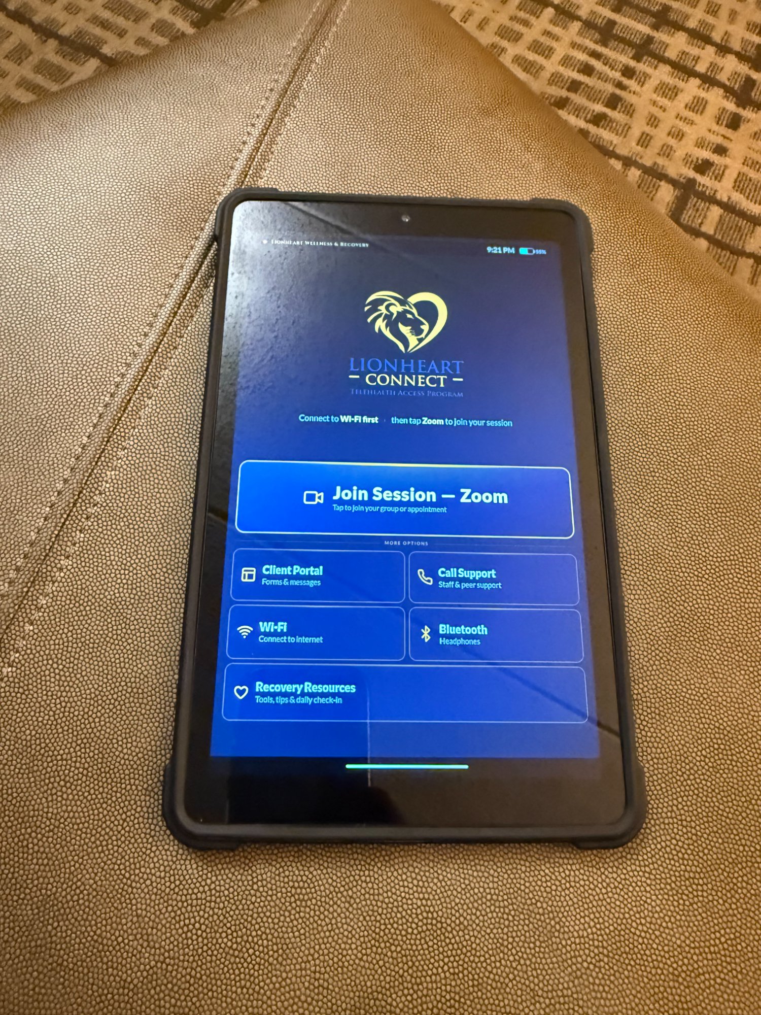 Lionheart Connect tablet